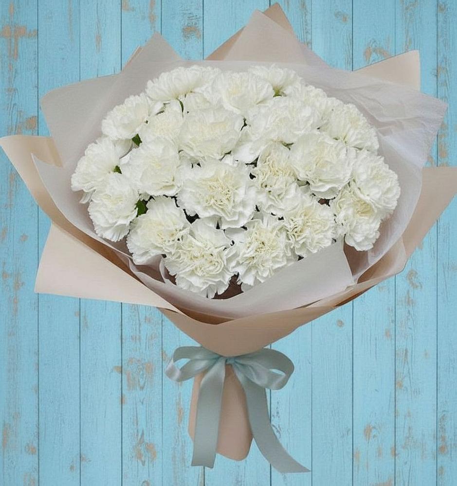 Букет цветов из: Гвоздики в Ессентукской