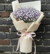Букет цветов из:  Гипсофила в Ессентукской
