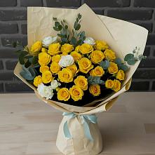 Букет цветов из:  Розы #REPLACE_PRED# Ессентукской