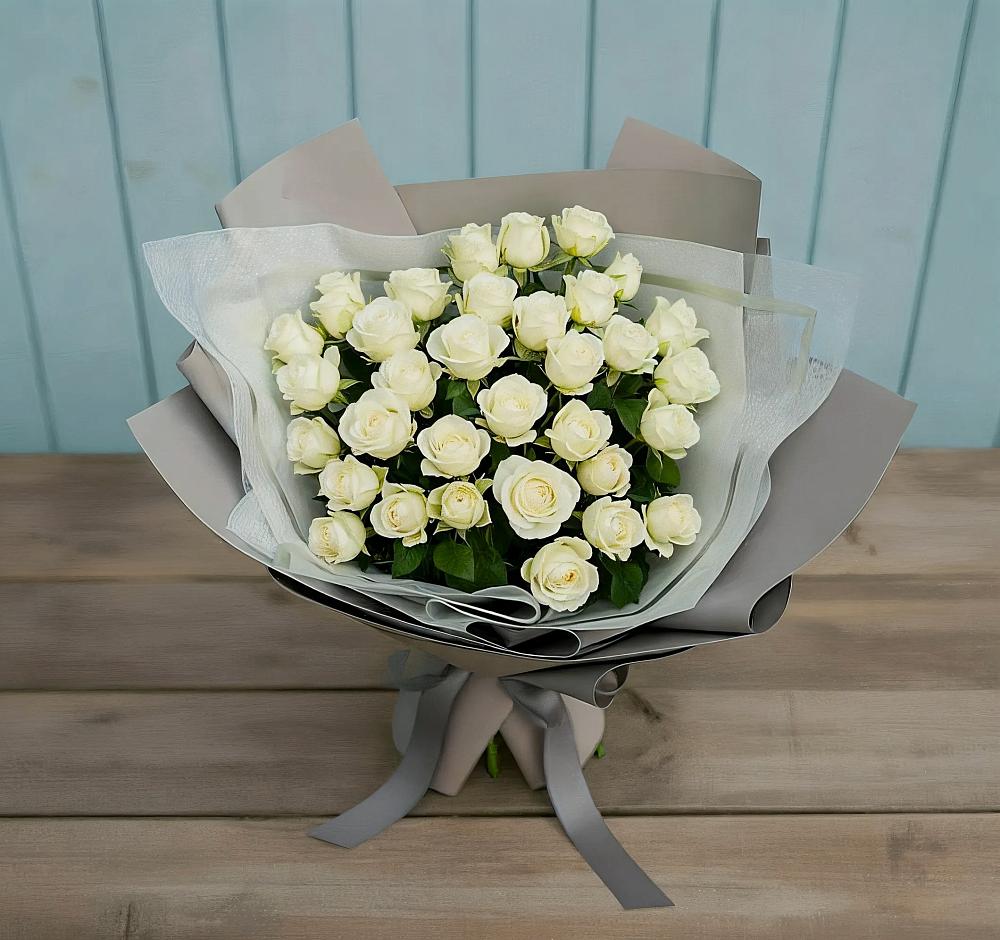 Букет Белоснежная нежность в Ессентукской