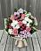 Букет цветов из: Альстромерии, Гвоздики, Розы и Хризантемы в Ессентукской