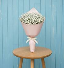 Букет цветов из:  Гипсофила в Ессентукской