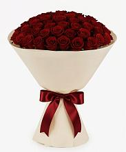 Букет 101 Бордовая роза Блэк Бакарра в Ессентукской
