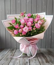 Букет Розовый кустик #REPLACE_PRED# Ессентукской