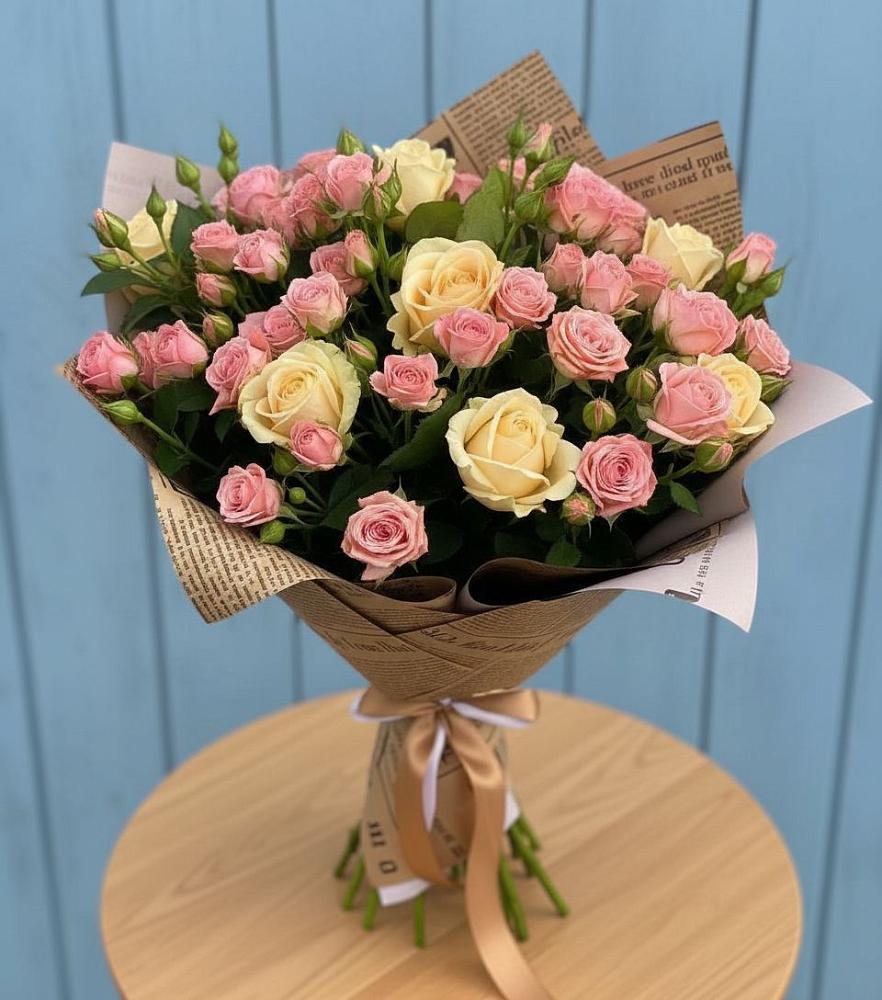 Букет цветов из: Розы в Ессентукской