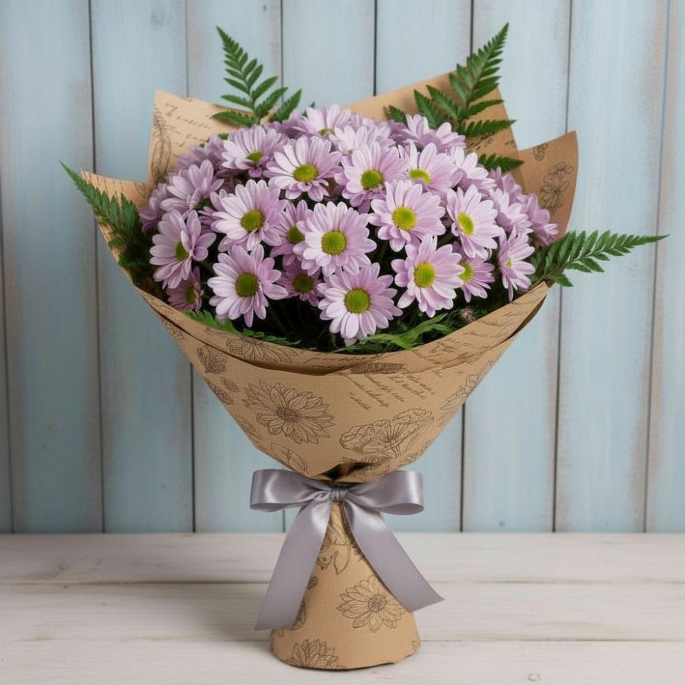 Букет цветов из: Хризантемы в Ессентукской