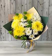 Букет цветов из:  Хризантемы в Ессентукской