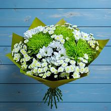 Букет цветов из:  Хризантемы #REPLACE_PRED# Ессентукской