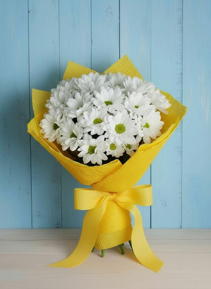 Букет цветов из: Хризантемы в Ессентукской