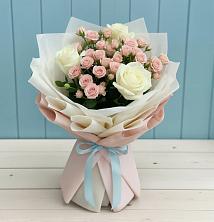 Букет цветов из:  Розы в Ессентукской