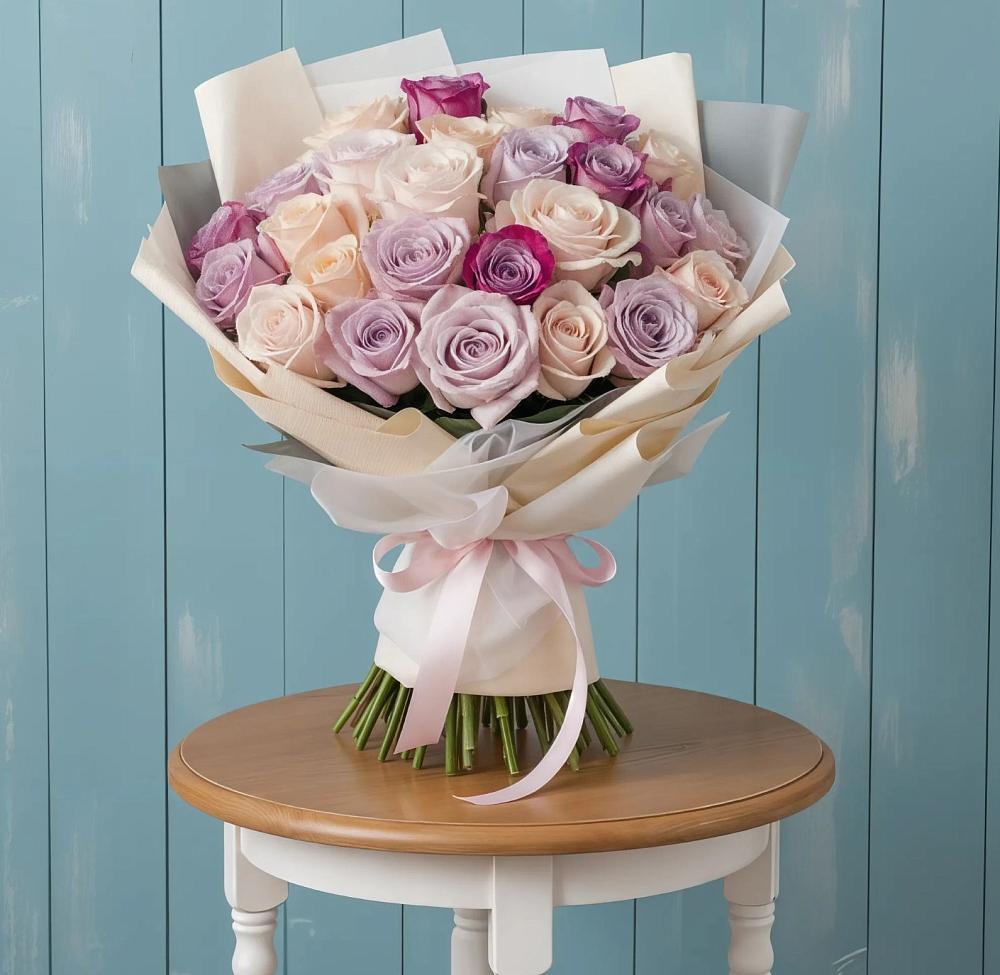 Букет цветов из: Розы в Ессентукской