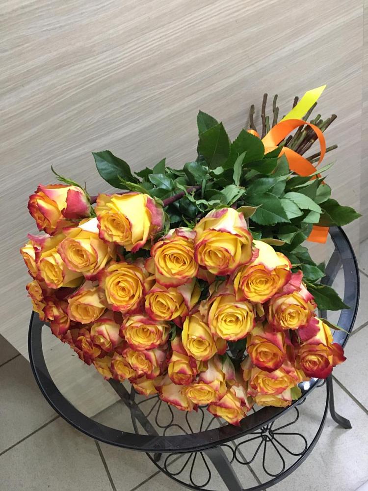 Букет Желтые розы в Ессентукской