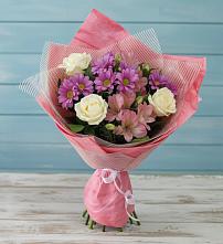 Букет цветов из:  Герберы в Ессентукской