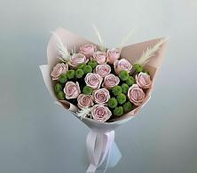Букет цветов из:  Розы и Хризантемы в Ессентукской