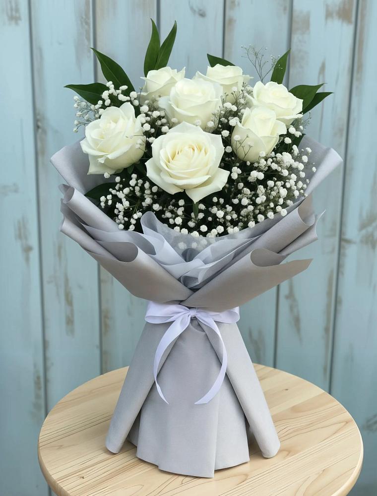 Букет цветов из: Розы в Ессентукской