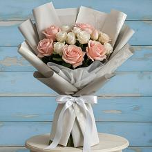 Букет цветов из:  Розы #REPLACE_PRED# Ессентукской