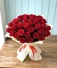 Букет 29 Красных роз в Ессентукской