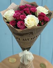 Букет цветов из:  Розы #REPLACE_PRED# Ессентукской