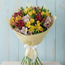 Букет цветов из:  Альстромерии в Ессентукской