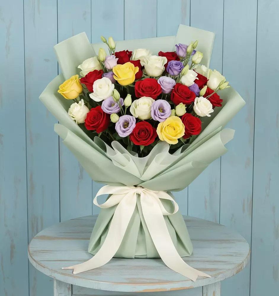 Букет цветов из: Розы в Ессентукской