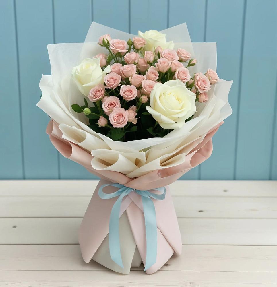 Букет цветов из: Розы в Ессентукской