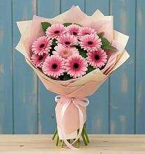 Букет цветов из:  Герберы в Ессентукской