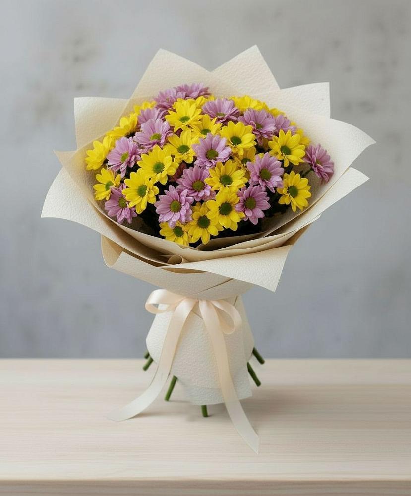 Букет цветов из: Хризантемы в Ессентукской